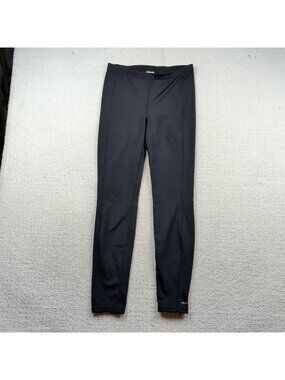 Mountain Equipment Coop MEC Run / Hike Legging Pants Black Wom Sz M Ankle Zip